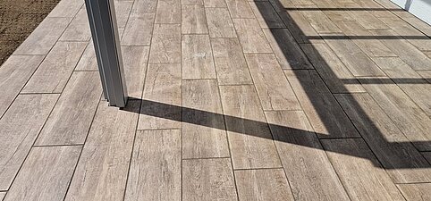 Terrassenplatten KANN Feinsteinzeug 5 cm