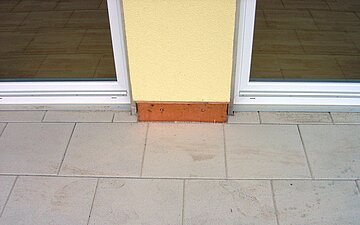 Terrasse Betonplatten Gewerbe